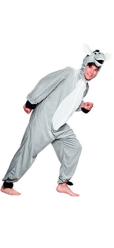 Dierenkostuum Tiener Ezel 1 Dierenkostuum Tiener Ezel