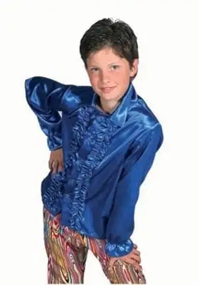 Kinder Roezel Blouse Blauw 1 Kinder Roezel Blouse Blauw