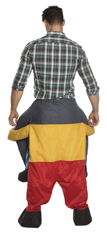 Gedragen Funny Kabouter Kostuum 2 Gedragen Funny Kabouter Kostuum - Afbeelding 2