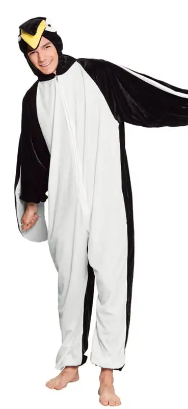 Dierenkostuum Tiener Pinguin 1 Dierenkostuum Tiener Pinguin