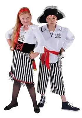 Piraten Meisjes Jurk 2 Piraten Meisjes Jurk - Afbeelding 2